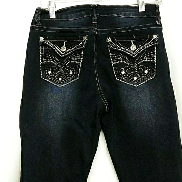 Hydraulic Embellished Nolita Slim Boot 6